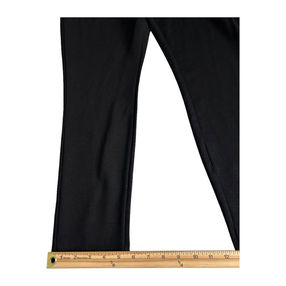 Fashion Nova Women's Slacks Size 1X Black Unrivaled And On Top Ponte Knit Pants - Picture 11 of 14